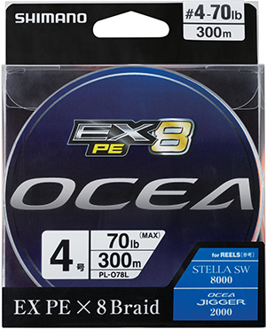 New gear: Shimano Ocea EX8 line